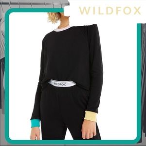 Wildfox Beachhouse Crop Crewneck